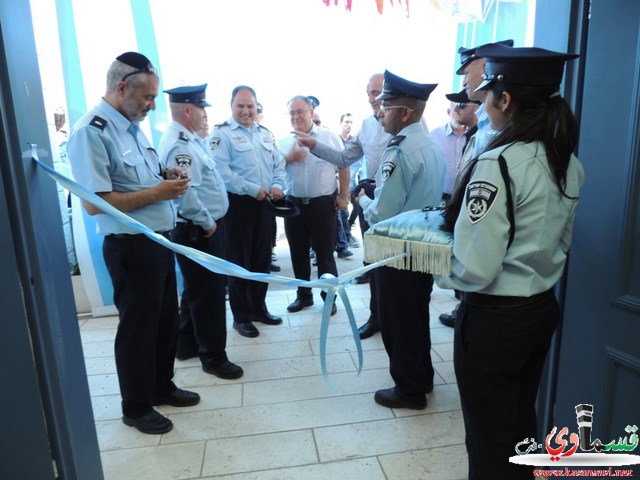 افتتاح نقطة شرطة الطيرة رسميا، بحضور أهرونوفيتش